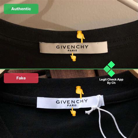 givenchy tee legit check|how to spot givenchy clothing.